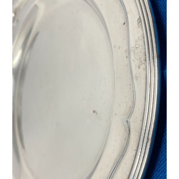 Meriden Brittania Co. Sterling Silver Wine Bottle Coaster  6-" Diam. 107.7 Gram - Picture 7 of 16